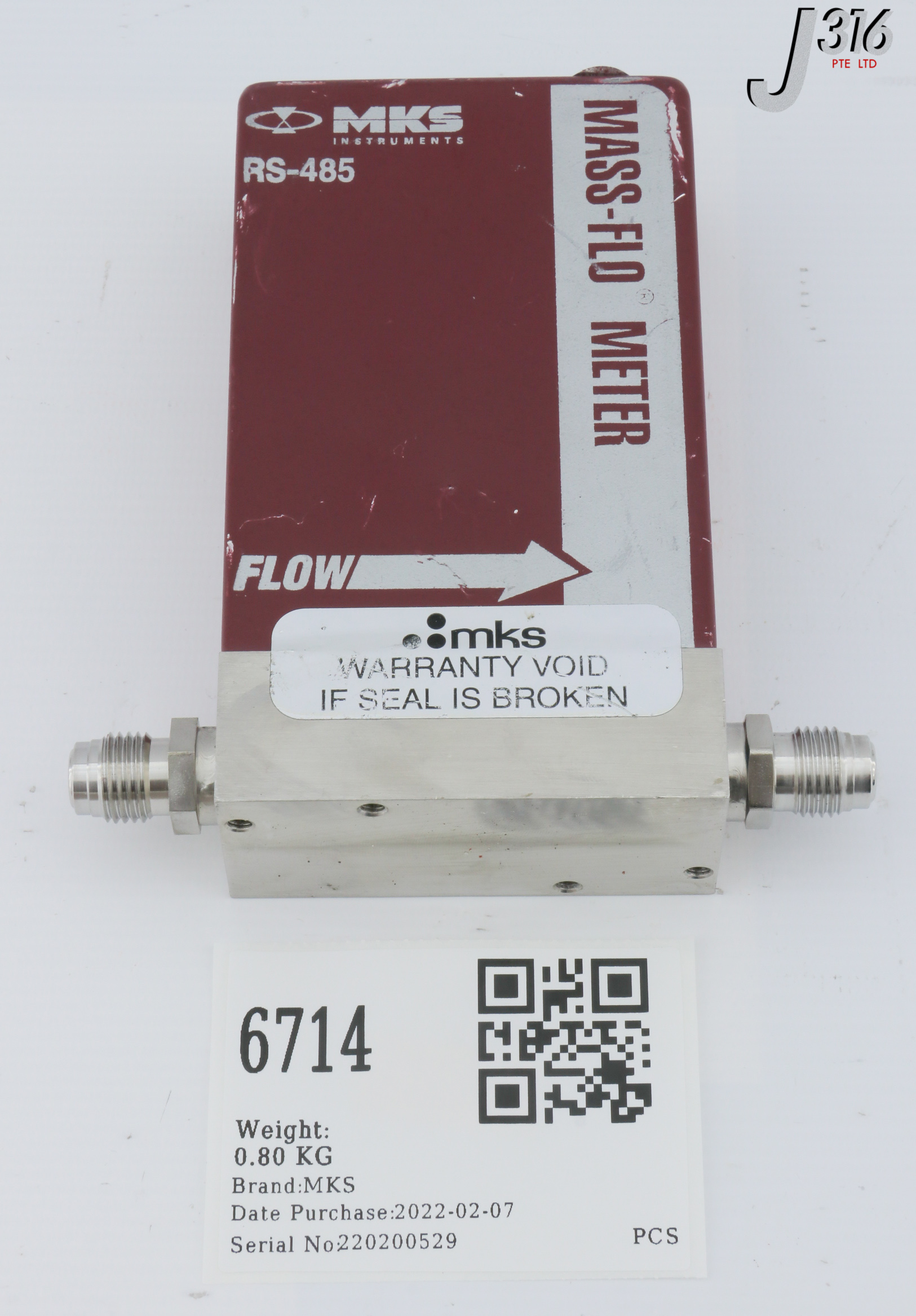 シリーズ 6714 MKS MFC, MASS-FLO METER, RS-485 SERIES 179A-21861 | eBay